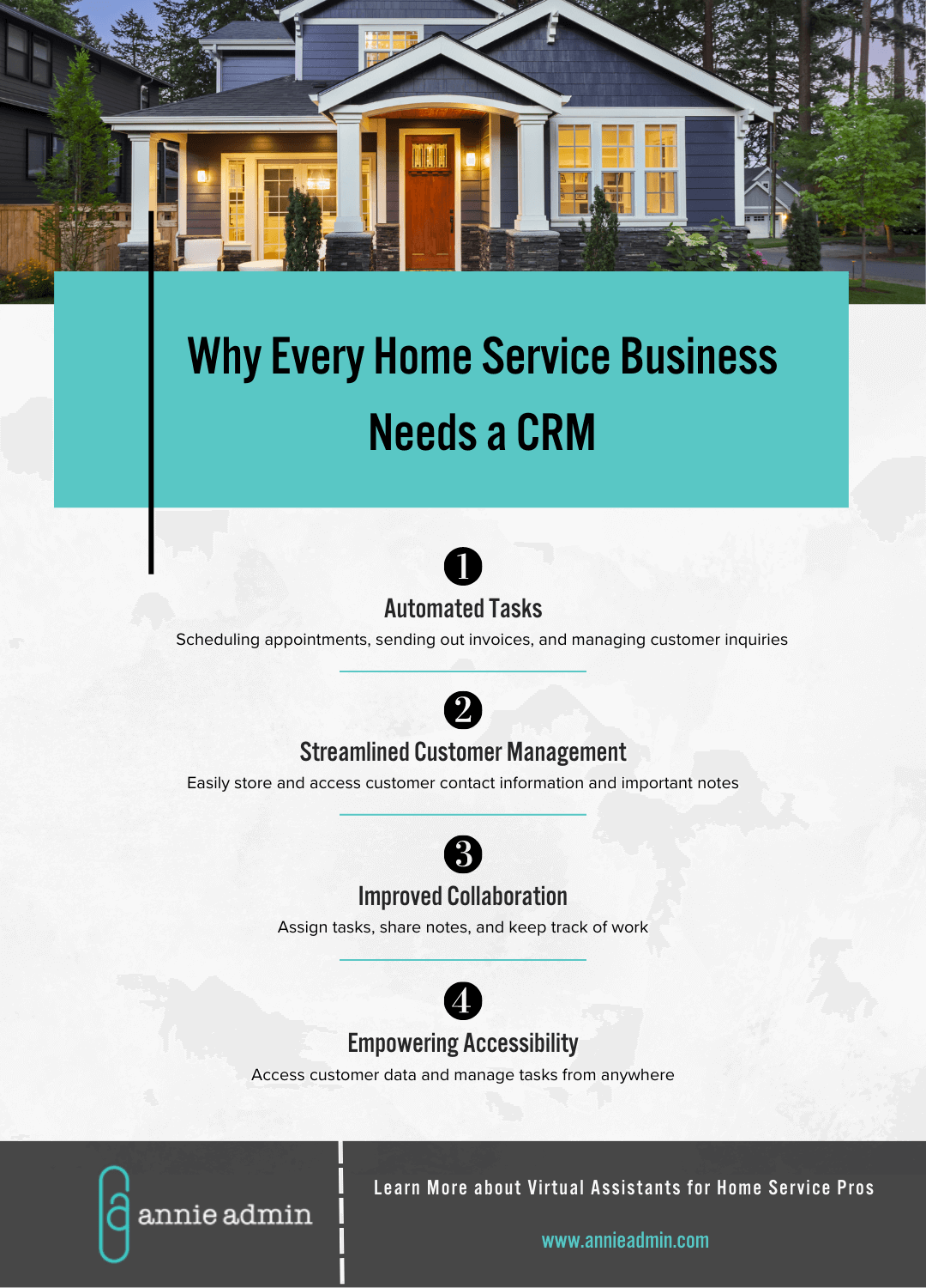 Infographic -Why Every Home Service Business Needs a CRM